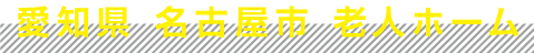 愛知県 名古屋市 老人ホーム